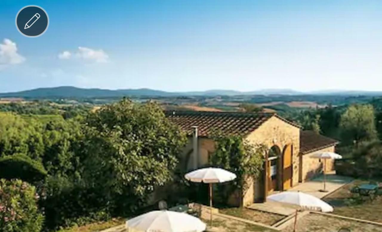 Agriturismo La Moraia ポッジボンシ エクステリア 写真